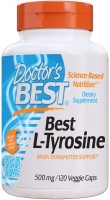 Zdjęcia - Aminokwasy Doctors Best L-Tyrosine 500 mg 120 cap 