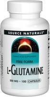 Zdjęcia - Aminokwasy Source Naturals L-Glutamine 500 mg 100 tab 