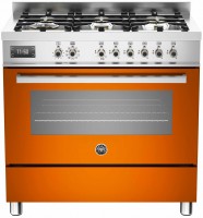 Фото - Плита Bertazzoni PRO906 MFESART оранжевий