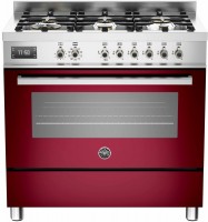 Фото - Плита Bertazzoni PRO906 MFESVIT бордовий