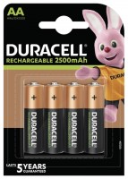 Zdjęcia - Bateria / akumulator Duracell 4xAA 2500 mAh 