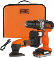 Фото - Набір електроінструменту Black&Decker BDCK121S1S 