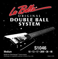 Zdjęcia - Struny La Bella Double Ball Steinberger 10-46 