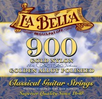 Struny La Bella Elite Gold Nylon 900 