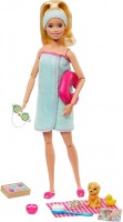 Lalka Barbie Spa Doll Blonde GJG55 