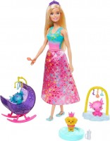 Lalka Barbie Dreamtopia Dragon Nursery GJK51 