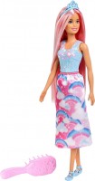 Lalka Barbie Dreamtopia Pink Hair FXR94 