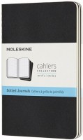 Zdjęcia - Notatnik Moleskine Set of 3 Dots Cahier Journals Pocket Black 