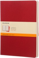 Фото - Блокнот Moleskine Set of 3 Ruled Cahier Journals XLarge Red 