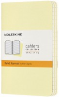 Фото - Блокнот Moleskine Set of 3 Ruled Cahier Journals Pocket Yellow 