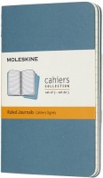 Фото - Блокнот Moleskine Set of 3 Ruled Cahier Journals Pocket Light Blue 