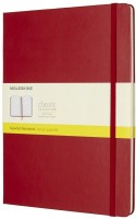 Zdjęcia - Notatnik Moleskine Squared Notebook Extra Large Red 