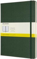 Zdjęcia - Notatnik Moleskine Squared Notebook Extra Large Green 