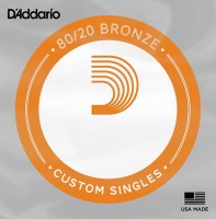 Струни DAddario 80/20 Bronze Single 20 