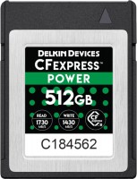 Фото - Карта пам'яті Delkin Devices POWER CFexpress 512 ГБ