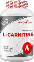 Zdjęcia - Spalacz tłuszczu 6Pak Nutrition L-Carnitine 90 tab 90 szt.