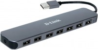 Фото - Кардридер / USB-хаб D-Link DUB-H7/E1A 