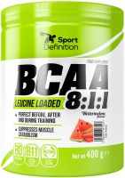 Фото - Амінокислоти Sport Definition BCAA Leucine Loaded 8-1-1 400 g 