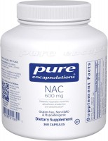 Фото - Амінокислоти Pure Encapsulations NAC 900 mg 120 cap 