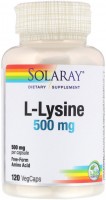 Zdjęcia - Aminokwasy Solaray L-Lysine 500 mg 120 cap 