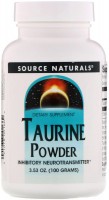 Фото - Амінокислоти Source Naturals Taurine Powder 100 g 