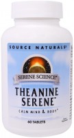 Фото - Амінокислоти Source Naturals Theanine Serene 30 tab 