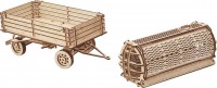 Фото - 3D-пазл Wood Trick Trailer for Tractor 