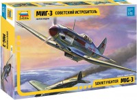 Фото - Збірна модель Zvezda Soviet Fighter MiG-3 (1:72) 