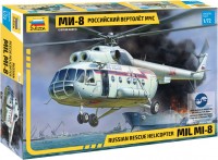Фото - Збірна модель Zvezda Russian Rescue Helicopter MIL MI-8 (1:72)