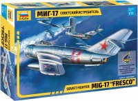 Фото - Збірна модель Zvezda Soviet Fighter MIG-17 Fresco (1:72) 