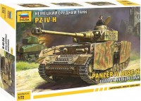 Zdjęcia - Model do sklejania (modelarstwo) Zvezda German Medium Tank Panzer-IV Ausf.H (1:72) 