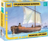 Zdjęcia - Model do sklejania (modelarstwo) Zvezda Medieval Lifeboat (1:72) 