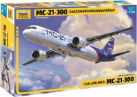 Zdjęcia - Model do sklejania (modelarstwo) Zvezda Civil Airliner MC-21-300 (1:44) 