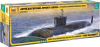 Фото - Збірна модель Zvezda Borey Class Russian Nuclear Ballistic Submarine Yury Dolgorukiy (1:350) 