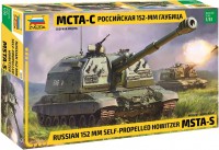 Фото - Збірна модель Zvezda Russian 152 mm Self Propelled Howitzer MSTA-S (1:35) 