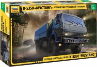 Фото - Збірна модель Zvezda Russian Three Axle Truck K-5350 Mustang (1:35) 