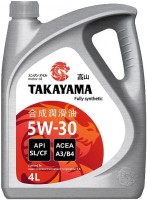 Фото - Моторне мастило TAKAYAMA 5W-30 SL/CF 4 л