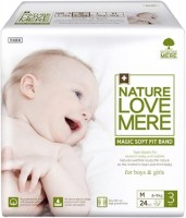 Zdjęcia - Pielucha Nature Love Mere Magic Soft Fit Diapers M / 24 pcs 