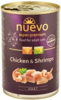 Корм для кішок Nuevo Adult Canned with Chicken/Shrimps  400 g
