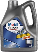 Фото - Моторне мастило MOBIL Super 2000 X3 5W-40 4 л