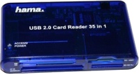 Zdjęcia - Czytnik kart pamięci / hub USB Hama Multicard Reader 35 in 1 