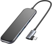 Zdjęcia - Czytnik kart pamięci / hub USB BASEUS USB-C to 3xUSB3.0+HDMI+PD 