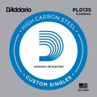 Фото - Струни DAddario Single Plain Steel 0135 