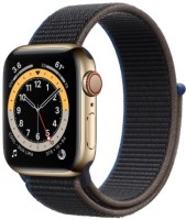 Фото - Смарт годинник Apple Watch 6 Steel  40 mm Cellular