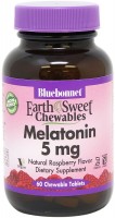 Zdjęcia - Aminokwasy Bluebonnet Nutrition Earth Sweet Chewables Melatonin 5 mg 120 tab 