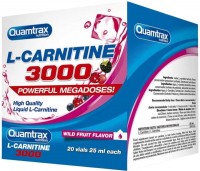 Фото - Спалювач жиру Quamtrax L-Carnitine 3000 20 amp 500 мл