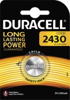 Акумулятор / батарейка Duracell  1xCR2430 DSN