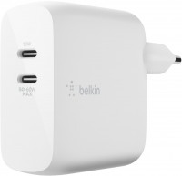 Фото - Зарядний пристрій Belkin BoostCharge Pro Dual USB-C PD GaN Wall Charger 68W 