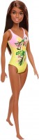 Zdjęcia - Lalka Barbie Brunette Wearing Swimsuit GHW39 