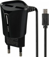 Фото - Зарядний пристрій Gelius Edition Auto ID 2USB + Cable microUSB 